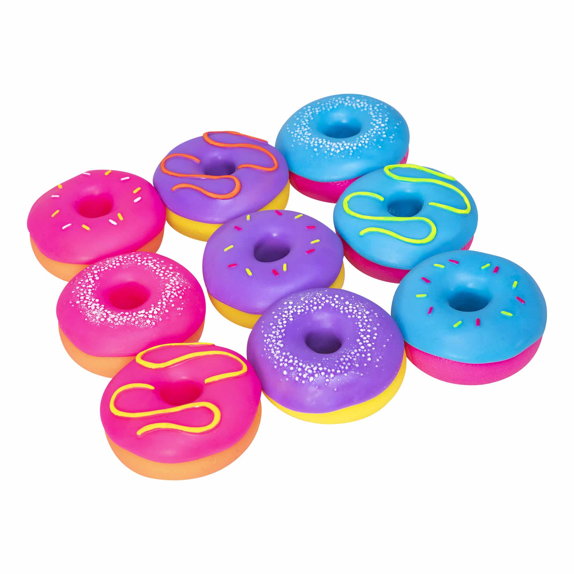 NeeDoh® Dohnuts | Squishy Donut Sensory Toys with Swap Frosting - Image 4