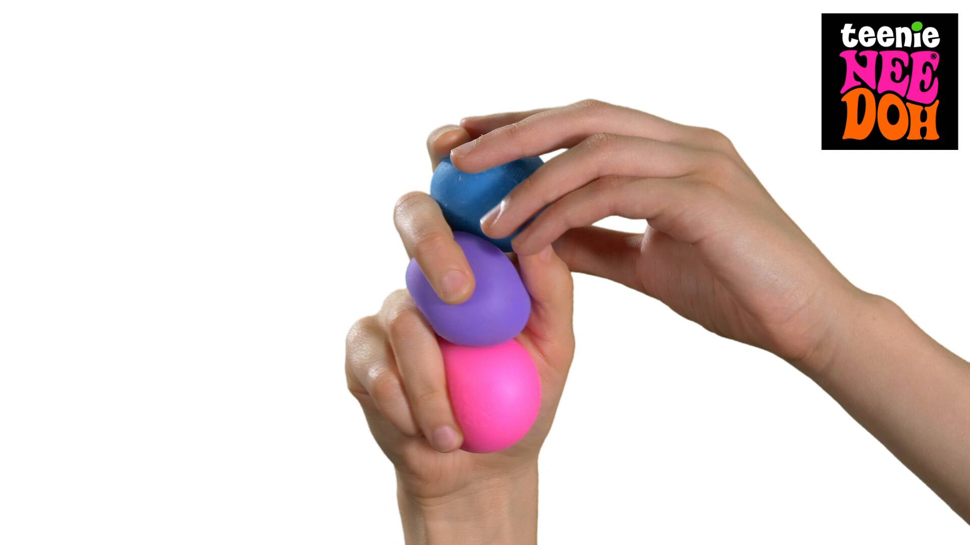 Teenie NeeDoh® | Pack of 3 Mini Sensory Squish Globs - Image 2